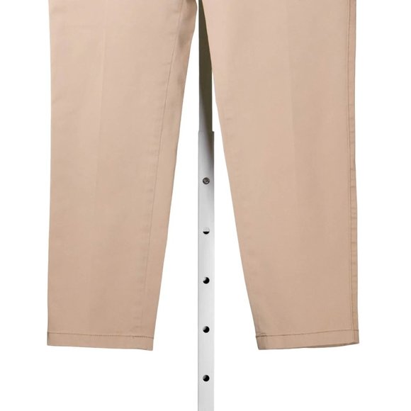 Brooks Brothers Chino Pants Beige High Waist Straight Leg Preppy Career Work 10 - Picture 5 of 5